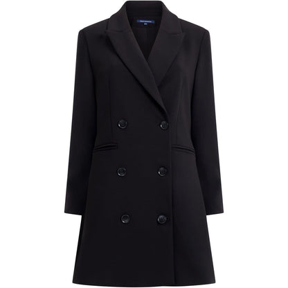 Black - Front - French Connection Womens-Ladies Blazer Dress
