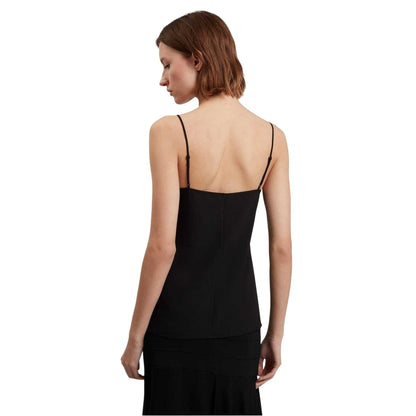 Black - Back - Ted Baker Womens-Ladies Chiffon Lightweight Vest Top