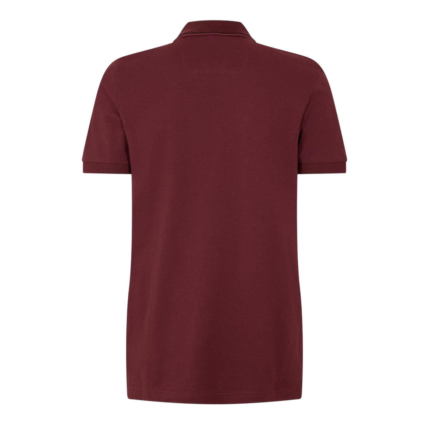 Red - Back - Boss Mens Paule 4 Polo Shirt