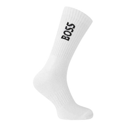Black-White-Navy - Lifestyle - Boss Mens Crew Socks