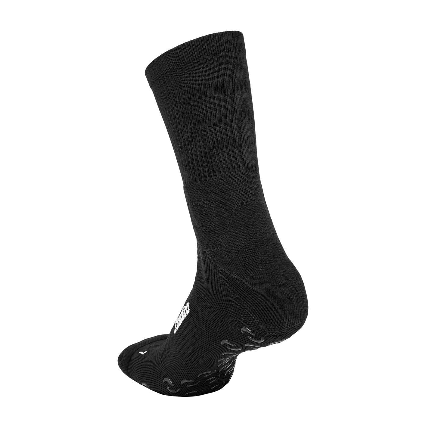 Black - Back - Sondico Mens Elite Striped Grip Socks