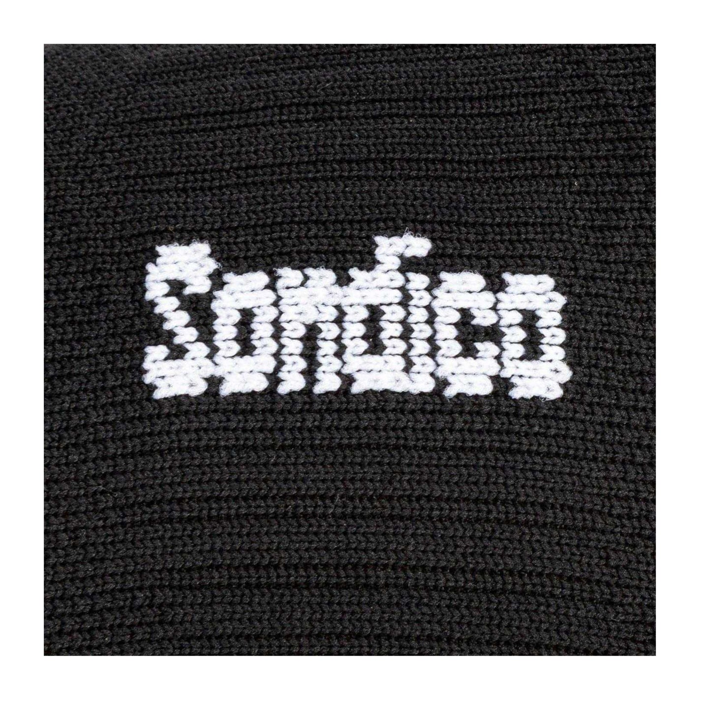 Black - Pack Shot - Sondico Mens Elite Striped Grip Socks