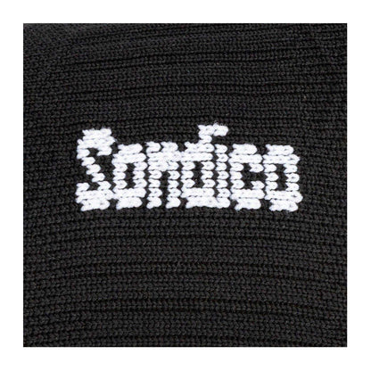 Black - Pack Shot - Sondico Mens Elite Striped Grip Socks