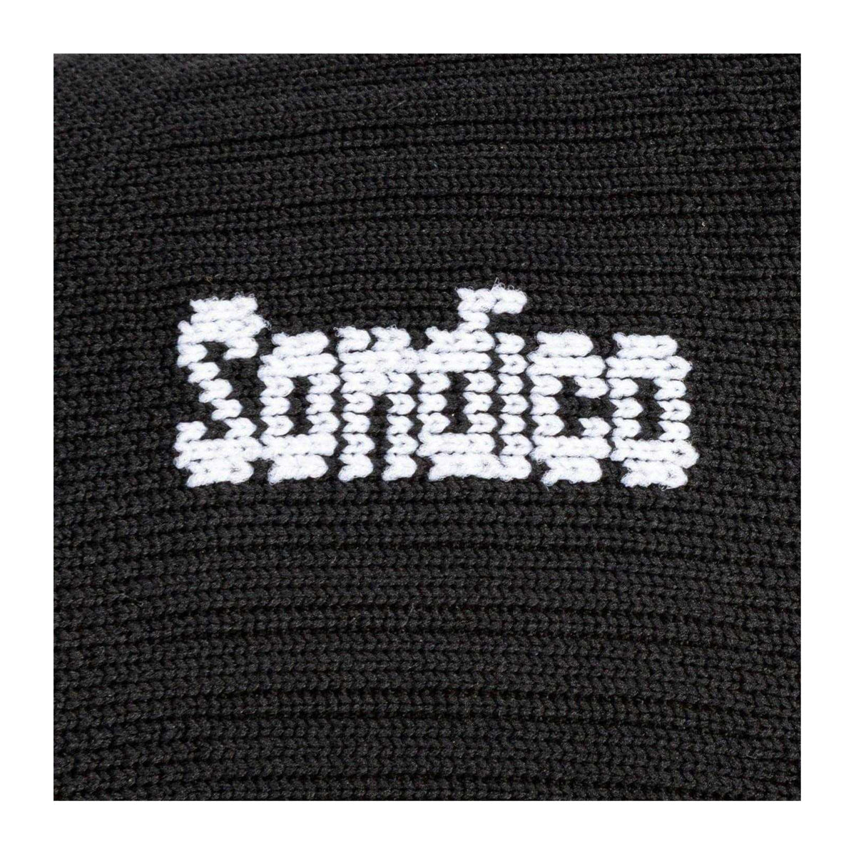 Black - Pack Shot - Sondico Mens Elite Striped Grip Socks