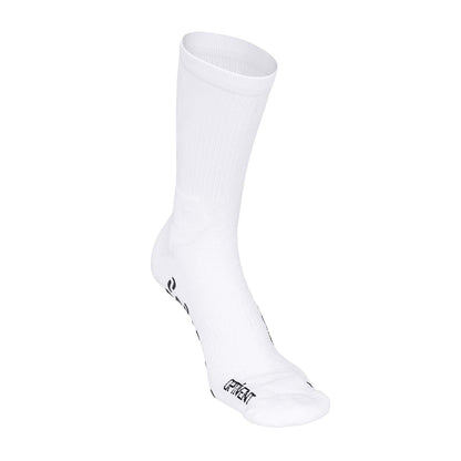 White - Front - Sondico Mens Elite Striped Grip Socks