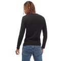 Black - Back - Emporio Armani Mens Slim Long-Sleeved T-Shirt