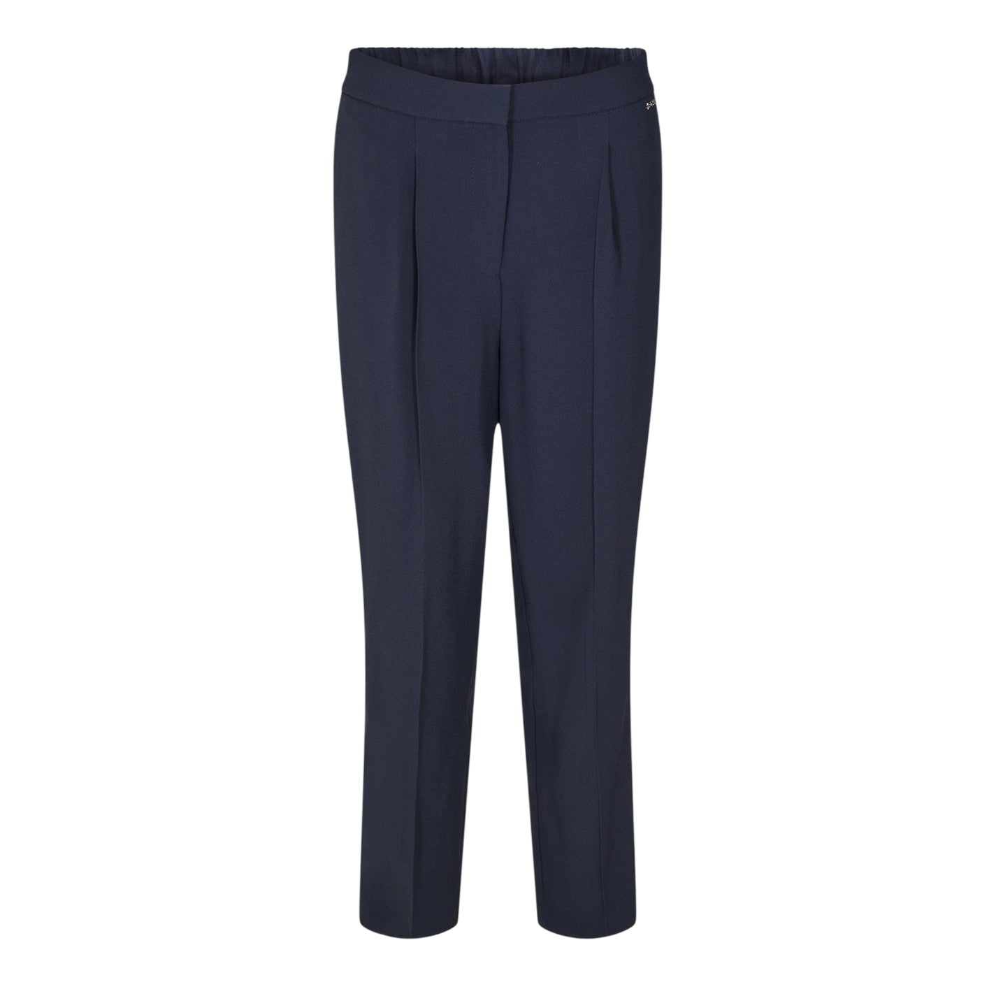 Blue - Front - Boss Womens-Ladies Talosa Pleated Trousers