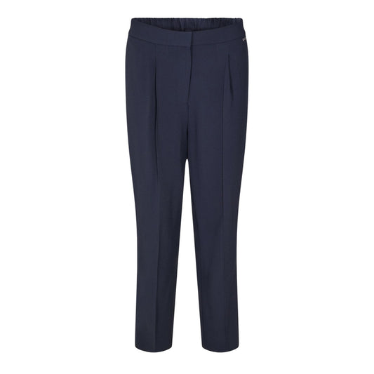 Blue - Front - Boss Womens-Ladies Talosa Pleated Trousers