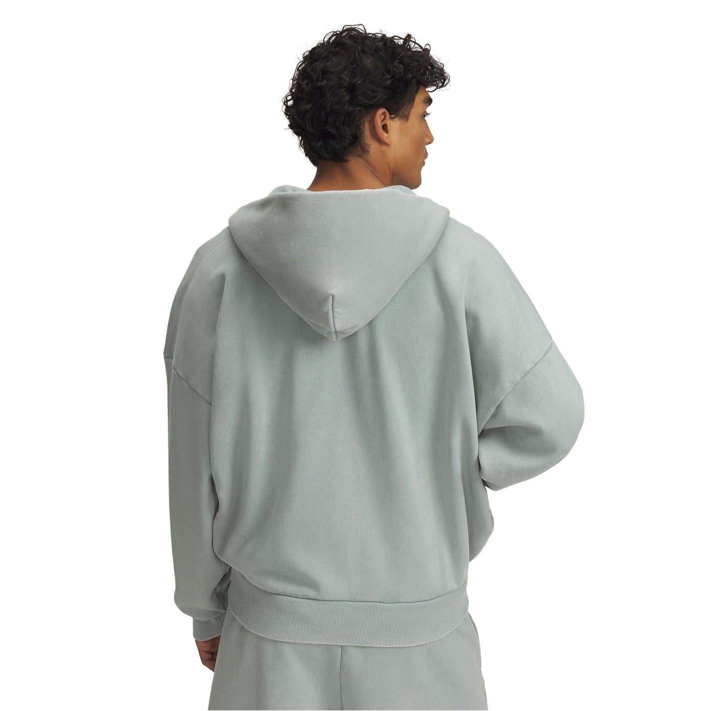 Green - Back - Under Armour Mens Fleece Hoodie