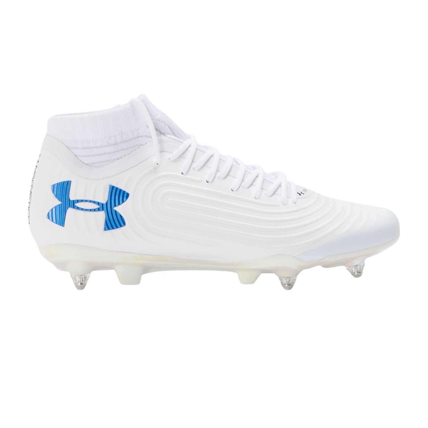 White - Front - Under Armour Mens Magnetico Control Pro Firm Ground Football Boots