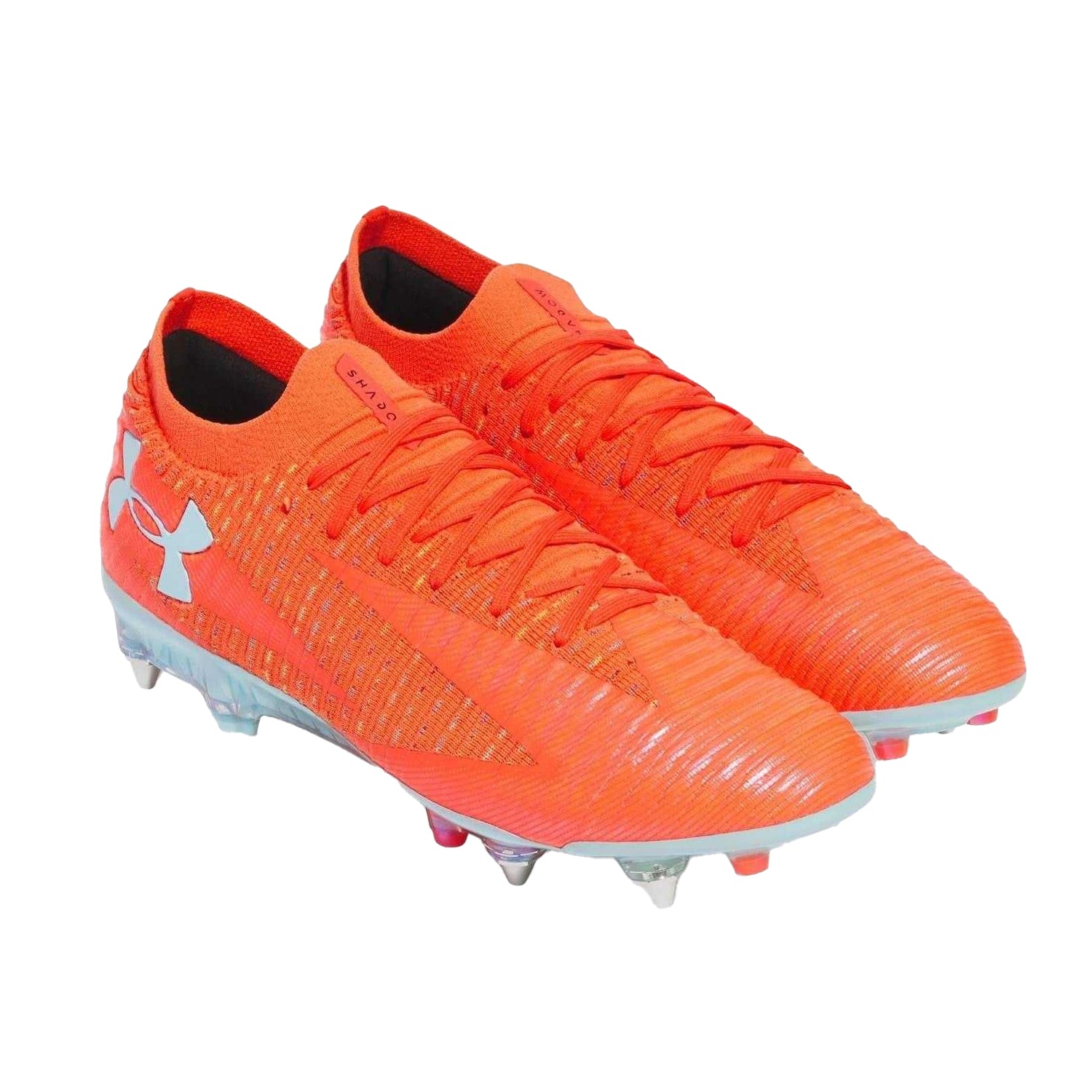 Orange - Pack Shot - Under Armour Childrens-Kids Elite Textured Football Boots