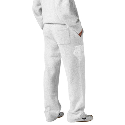 Grey - Lifestyle - Couture Womens-Ladies Wool Blend Relaxed Fit Joggers