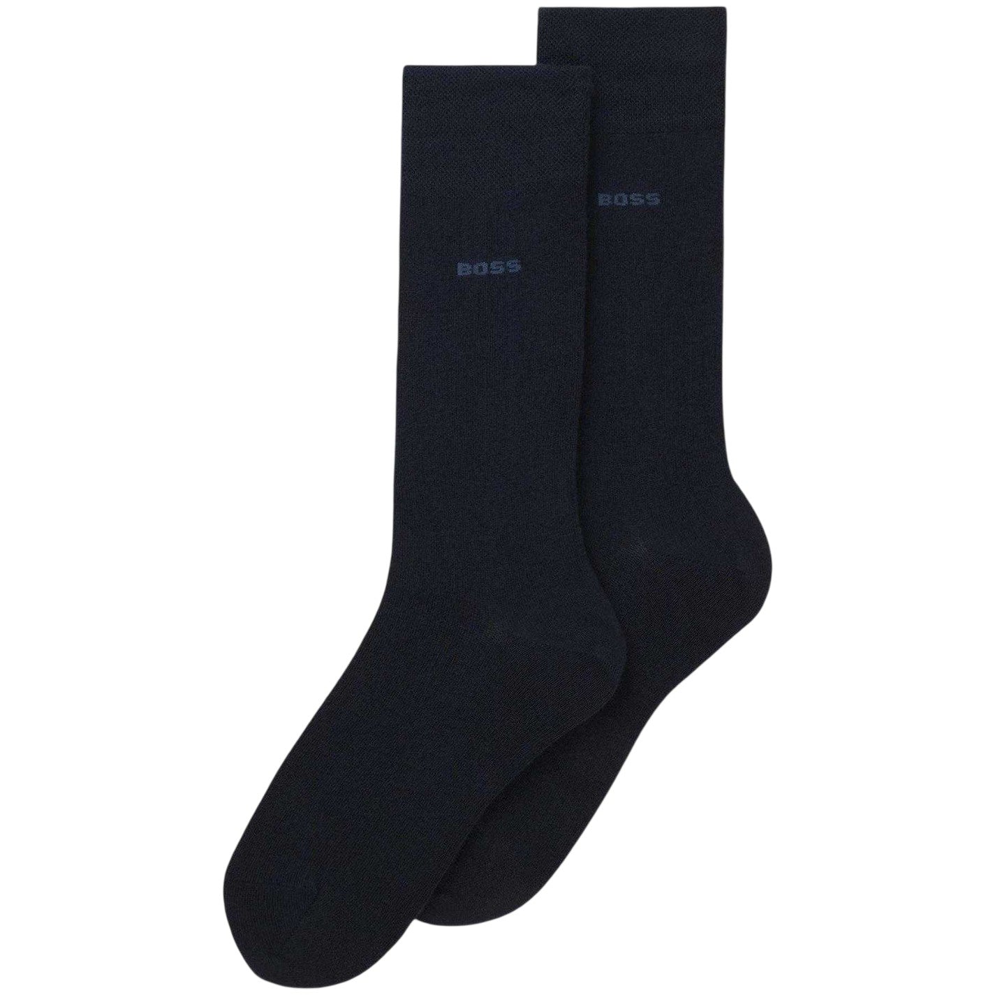 Dark Blue - Back - Boss Mens Socks (Pack of 2)