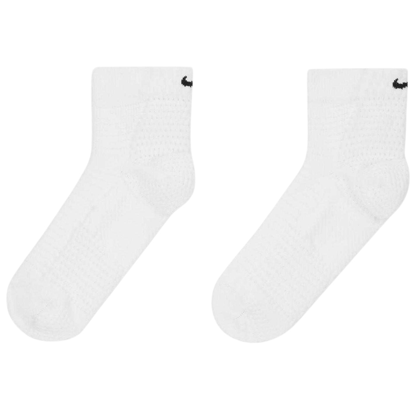 White-Black - Back - Nike Childrens-Kids Unicorn Ankle Socks