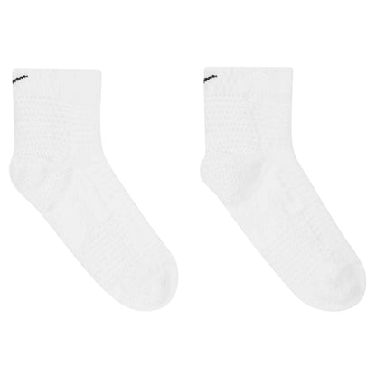 White-Black - Side - Nike Childrens-Kids Unicorn Ankle Socks