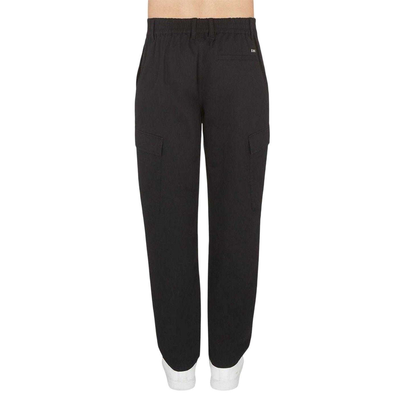 Black - Back - Armani Exchange Mens Cargo Trousers