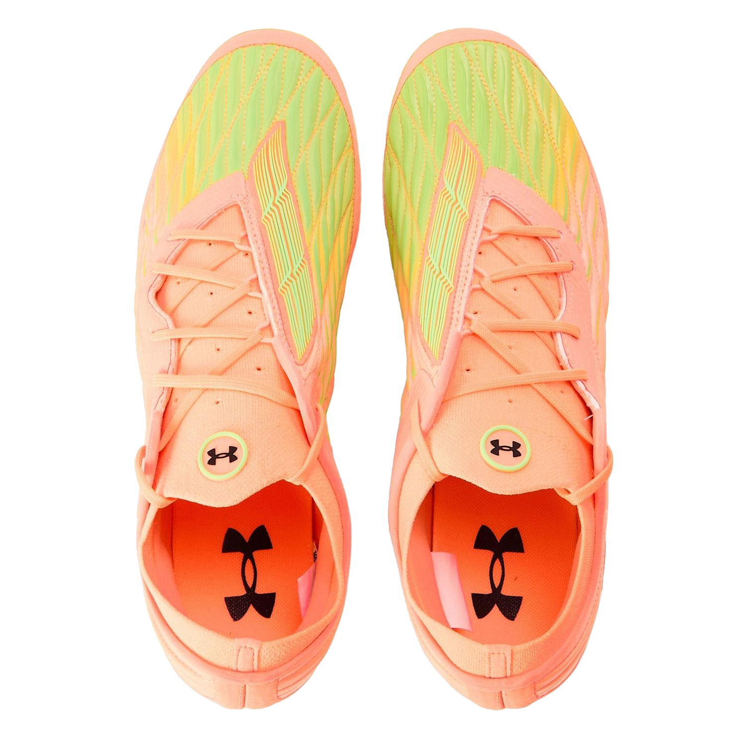 Orange - Side - Under Armour Mens Clone Magnetico Elite 4 Football Boots