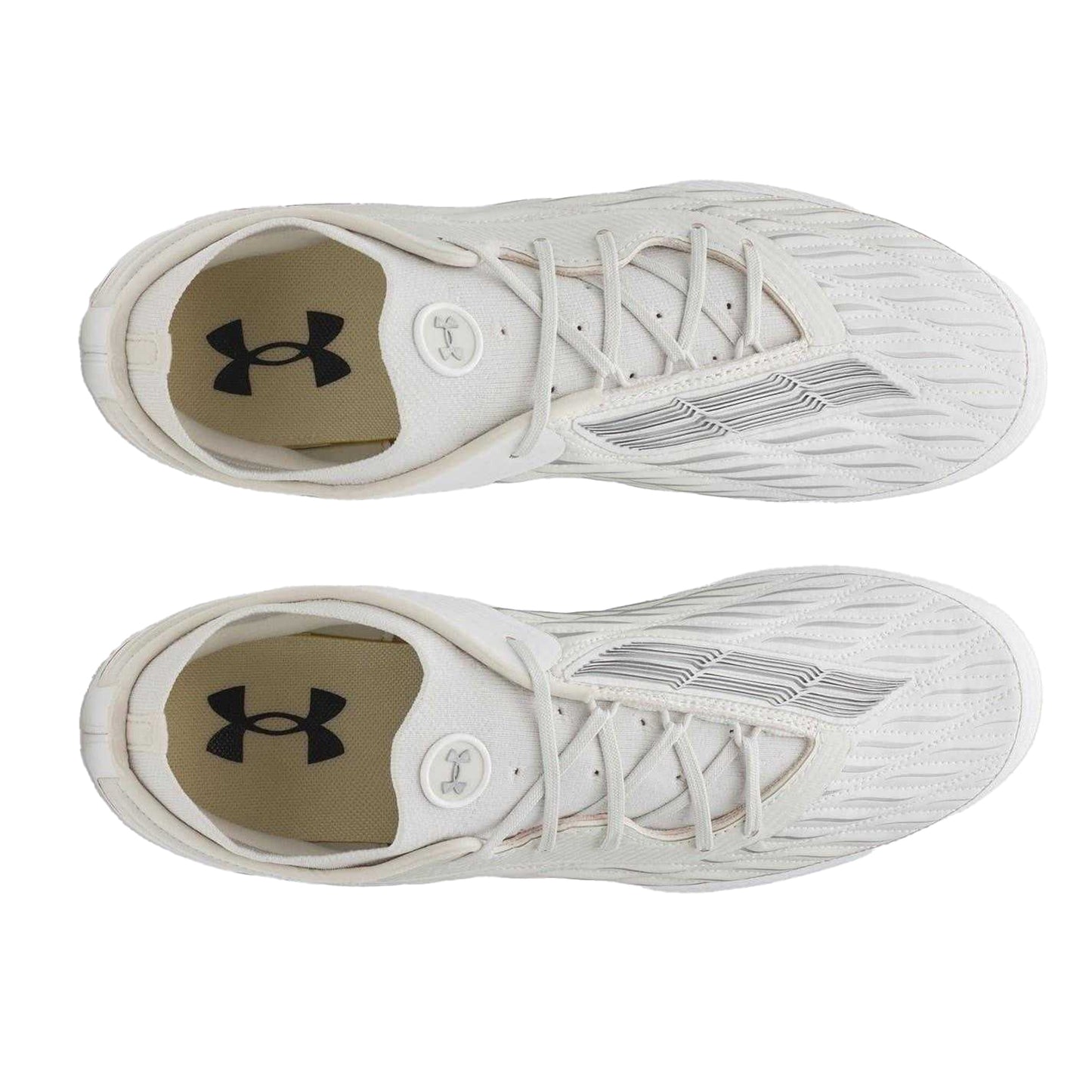 White - Side - Under Armour Mens Clone Magnetico Elite 4 Football Boots