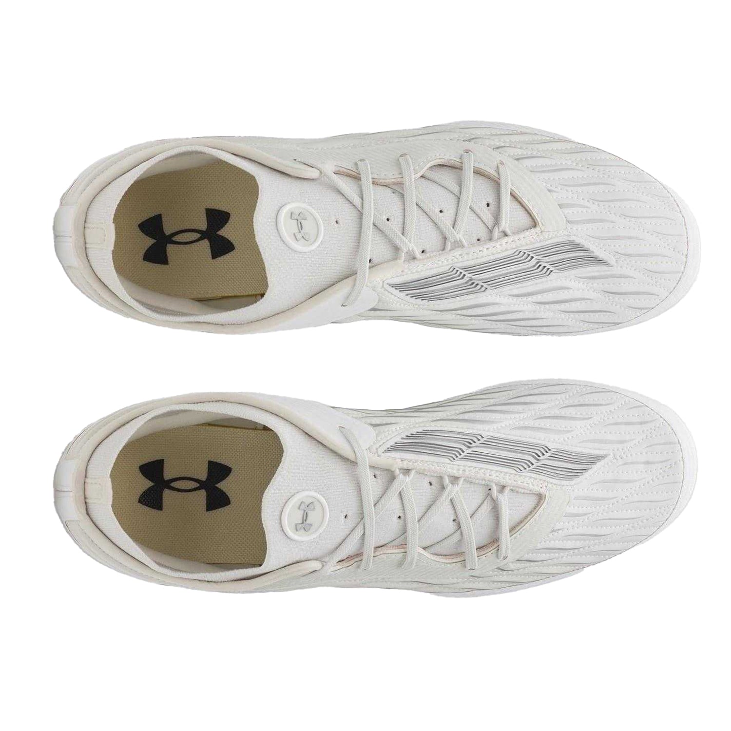 White - Side - Under Armour Mens Clone Magnetico Elite 4 Football Boots