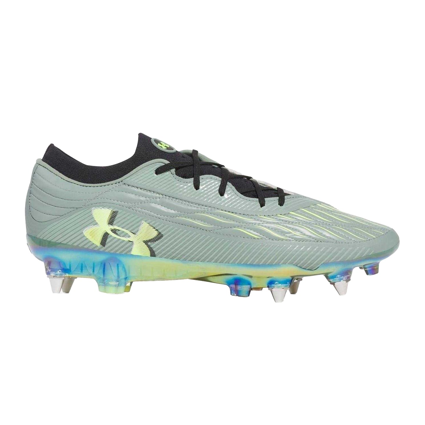 Green - Front - Under Armour Mens Clone Magnetico Elite 4 Football Boots