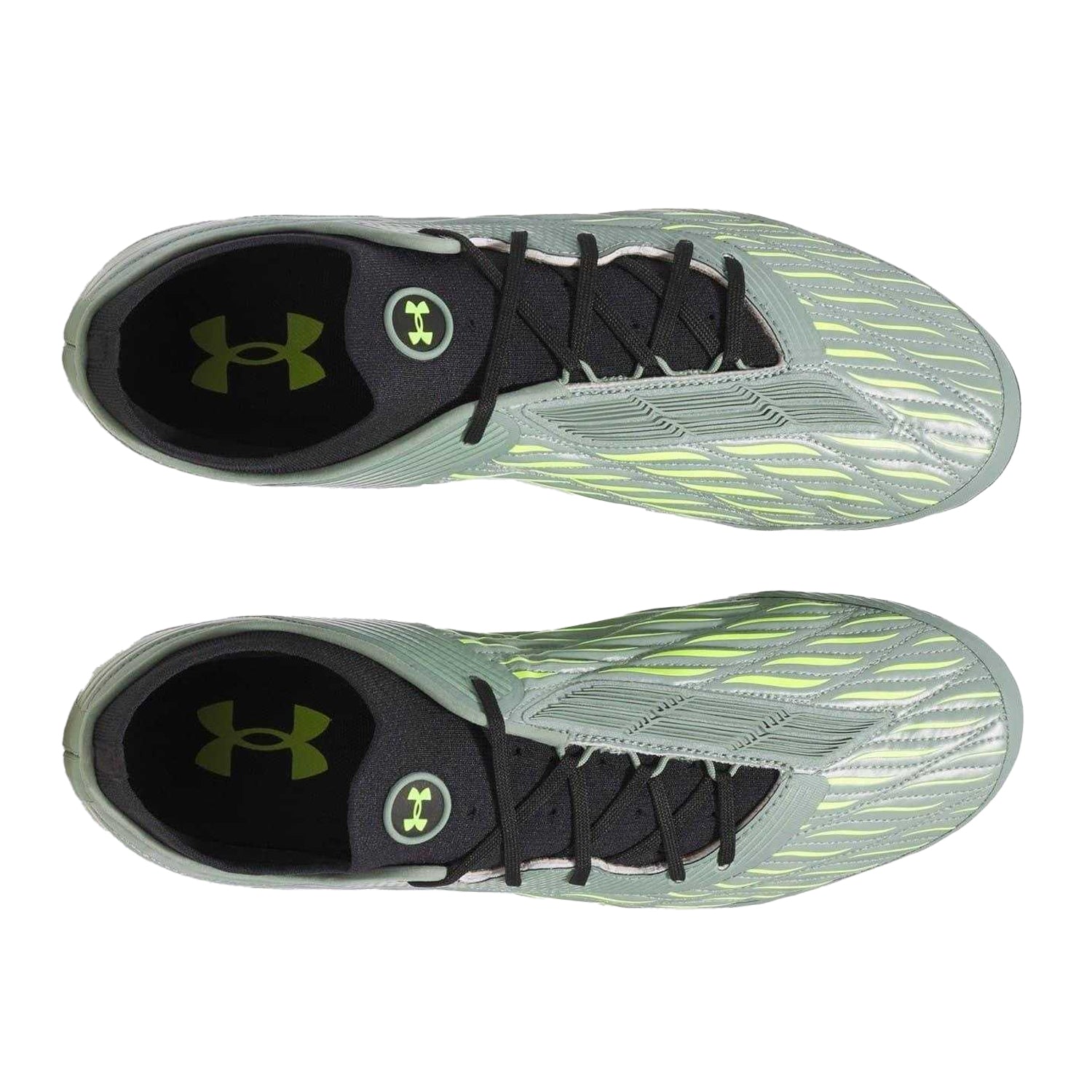 Green - Side - Under Armour Mens Clone Magnetico Elite 4 Football Boots