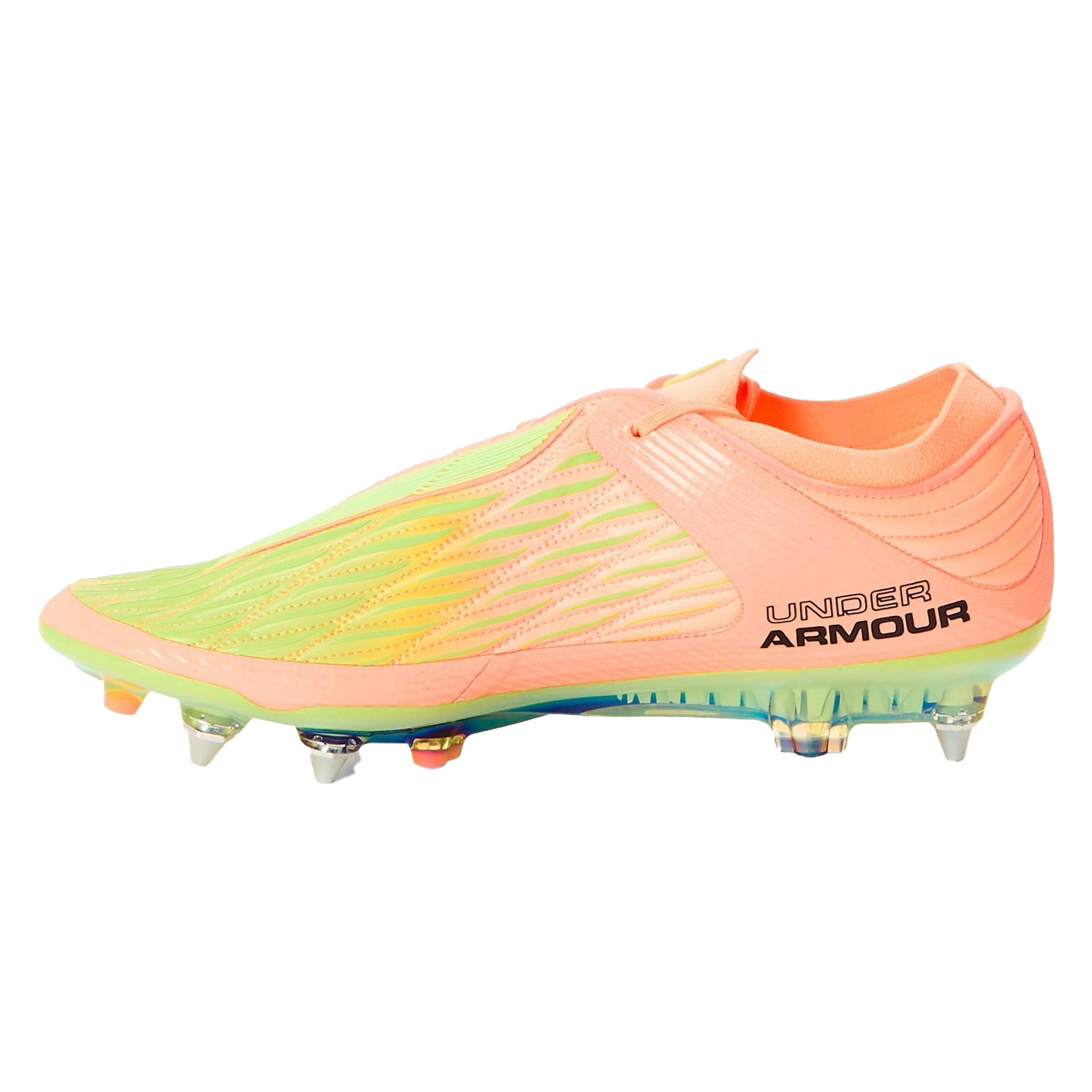 Orange - Back - Under Armour Mens Clone Magnetico Elite 4 Football Boots