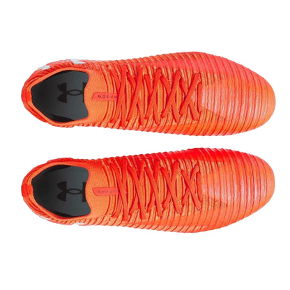 Orange - Side - Under Armour Mens Shadow C Elite 3 Football Boots