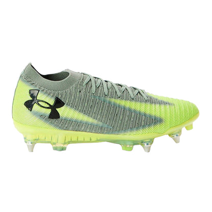Green - Front - Under Armour Mens Shadow C Elite 3 Football Boots