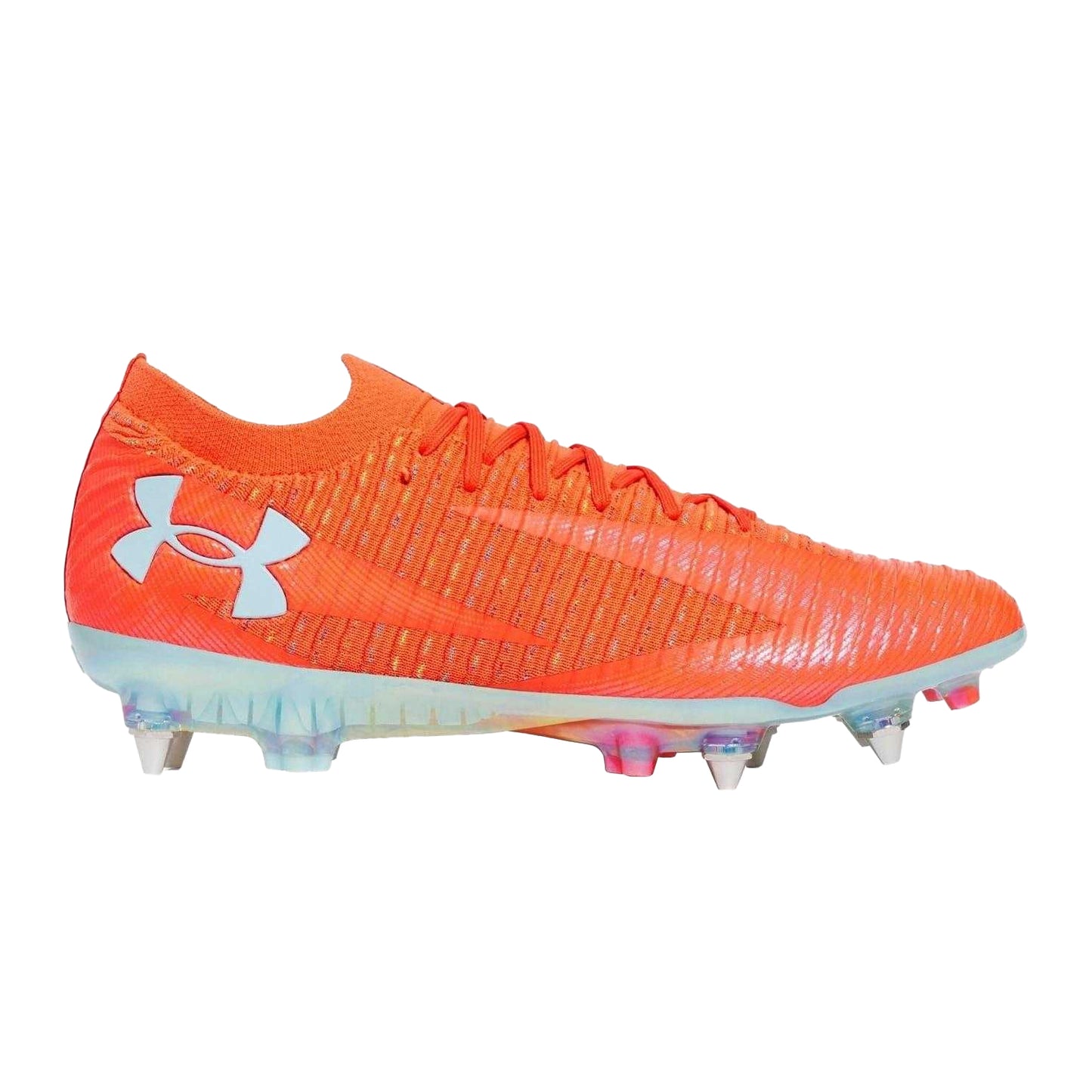 Orange - Front - Under Armour Mens Shadow C Elite 3 Football Boots