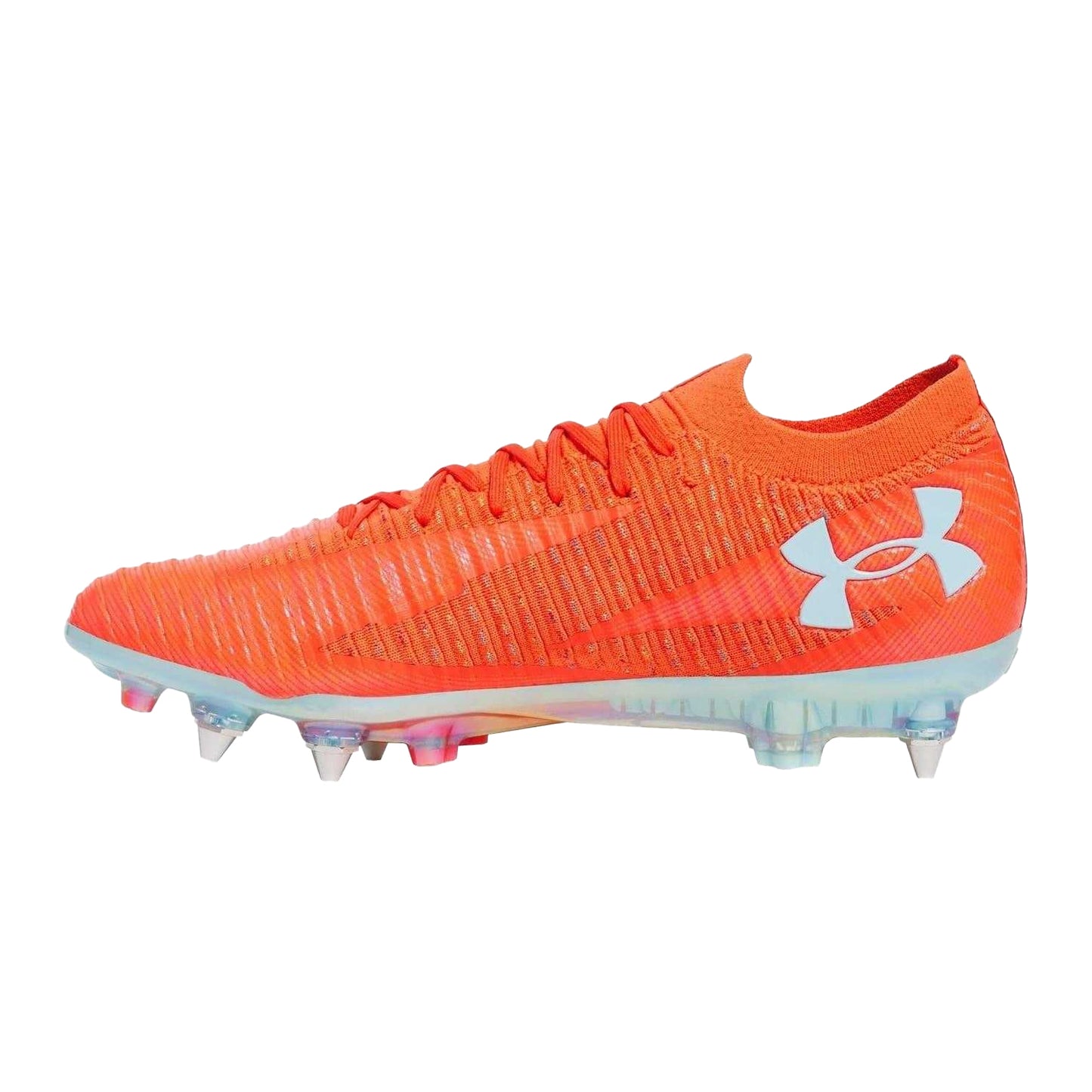 Orange - Back - Under Armour Mens Shadow C Elite 3 Football Boots
