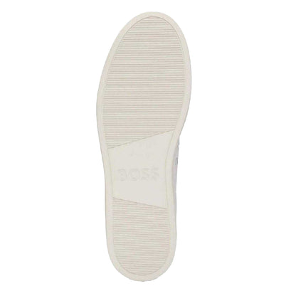 White - Lifestyle - Boss Mens Rhys Tennis Trainers