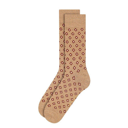 Green-Charcoal-Brown - Back - Ted Baker Mens Crew Socks (Pack of 3)