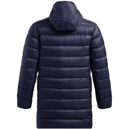 Blue - Back - Under Armour Mens Insulated Parka