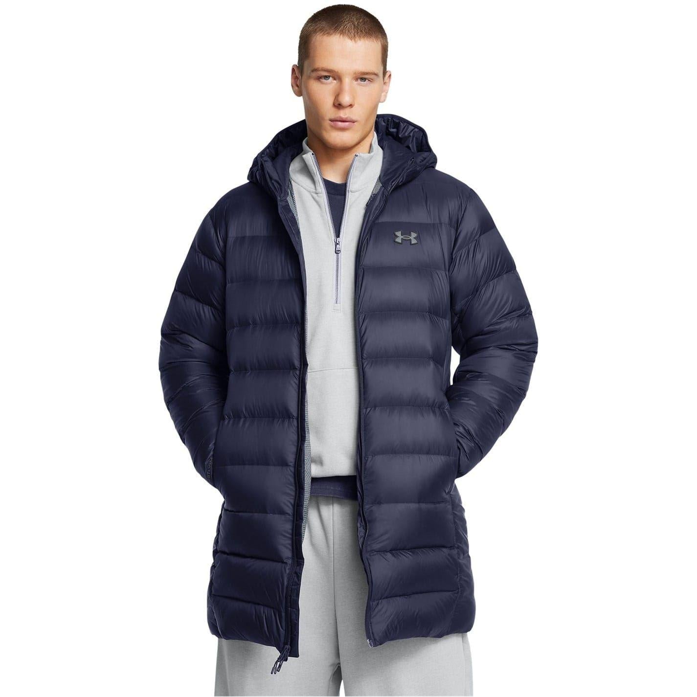 Blue - Lifestyle - Under Armour Mens Insulated Parka