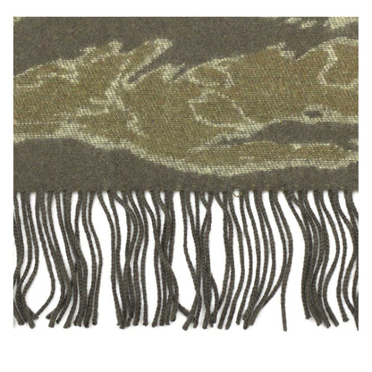 Olive - Lifestyle - AllSaints Nova Camo Logo Scarf