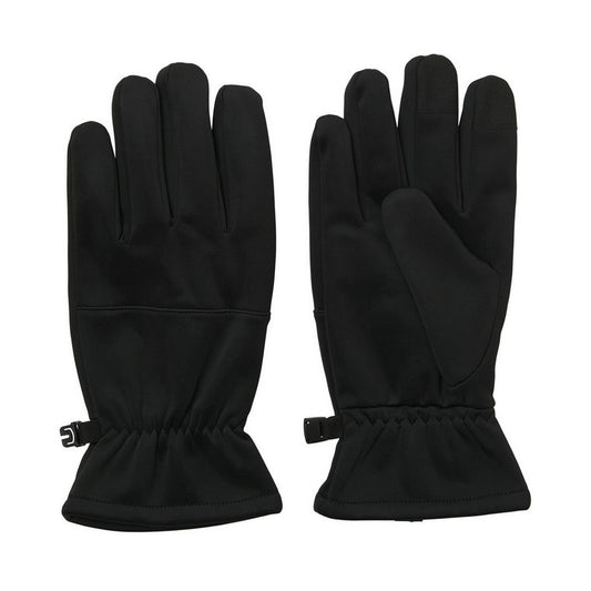 Black - Front - Jack And Jones Unisex Adult Technical Thermal Gloves