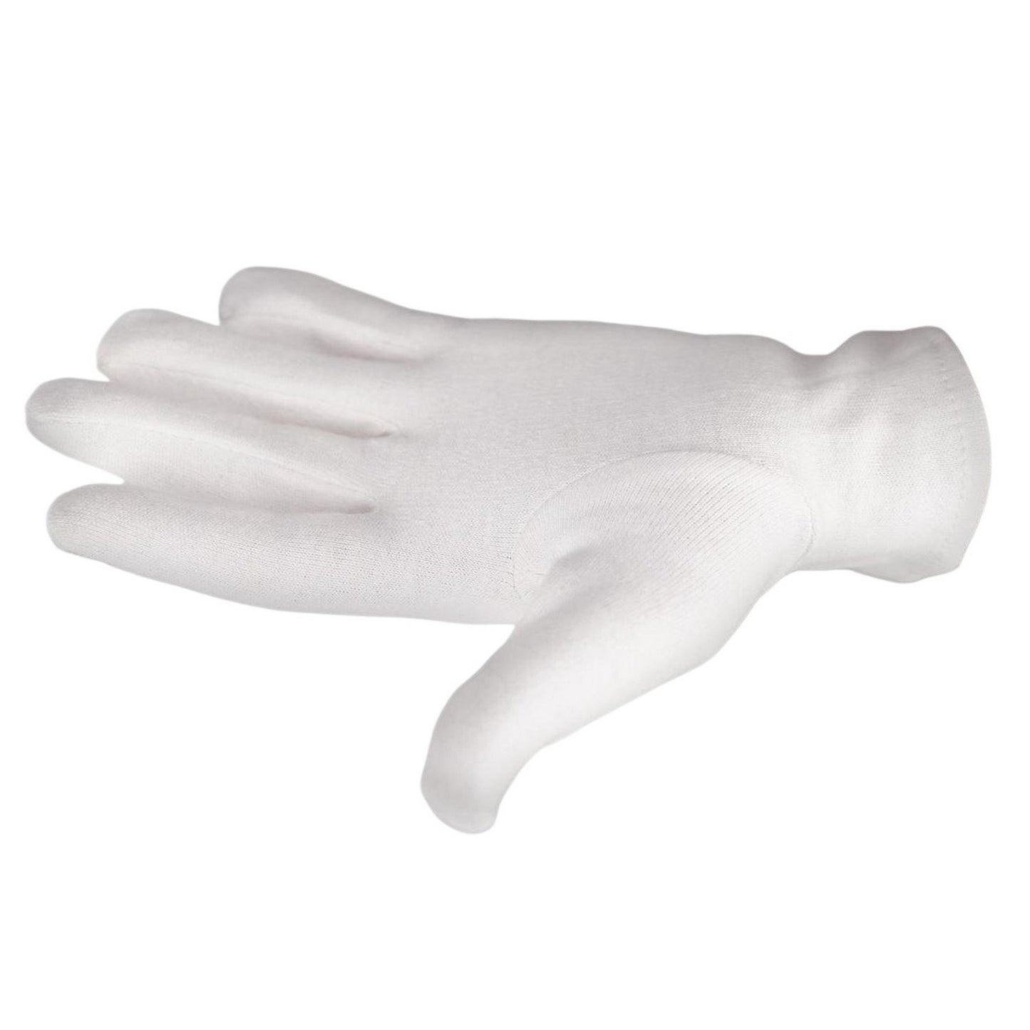 White - Lifestyle - Slazenger Childrens-Kids Cotton Logo Cricket Gloves