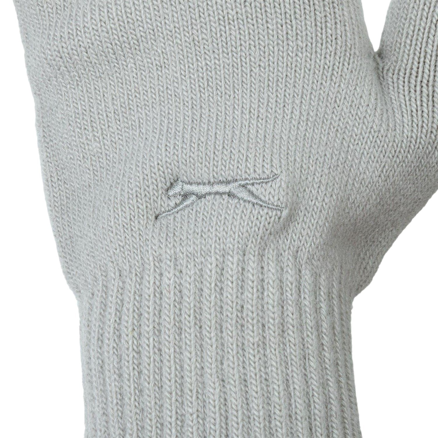 Grey Print - Side - Slazenger Unisex Adult Knitted Gloves