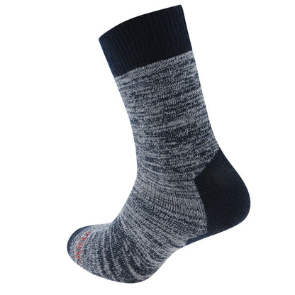 Navy - Back - Karrimor Womens-Ladies Merino Blend Crew Socks (Pack of 1)