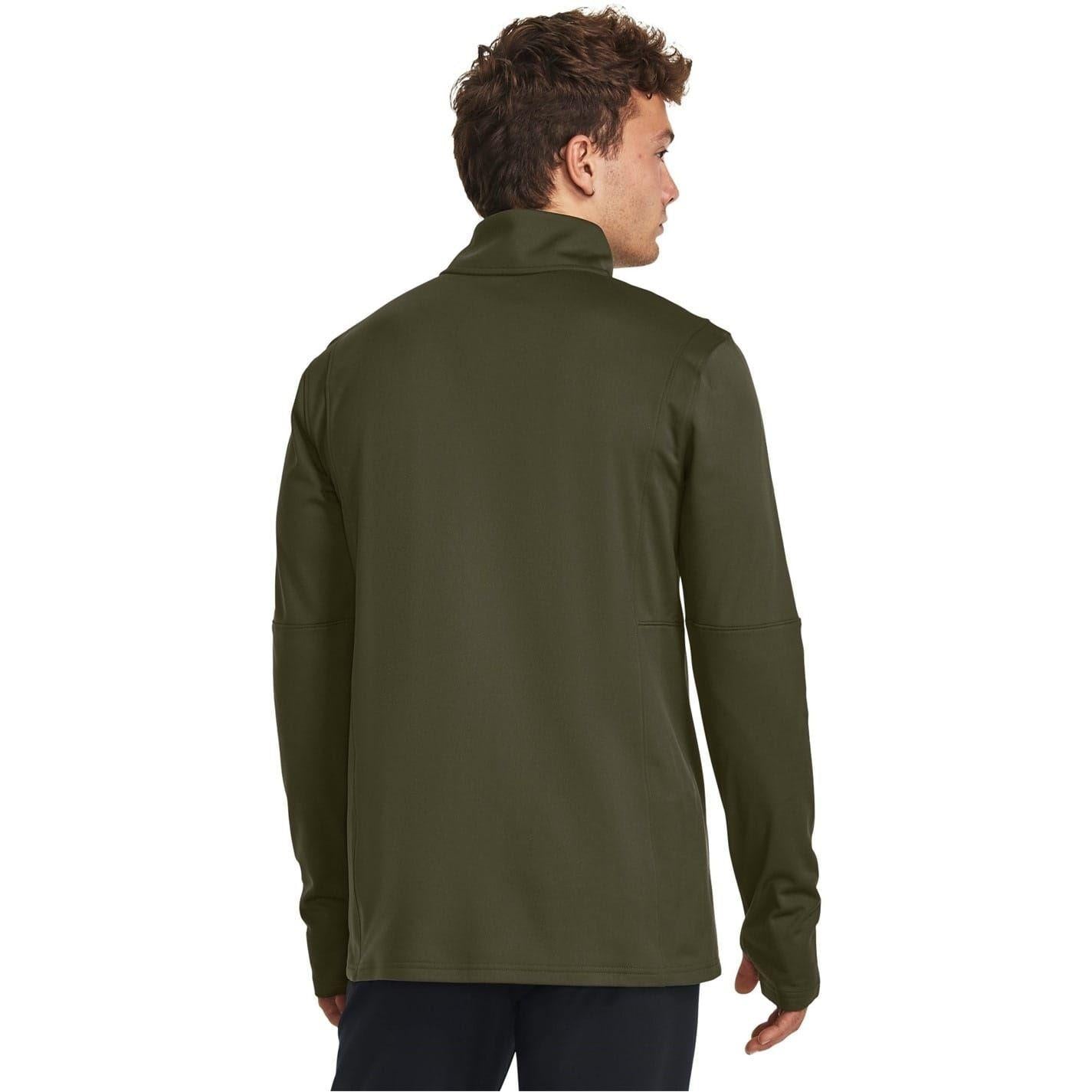 Marine OD Green - Back - Under Armour Mens Challenger Midlayer