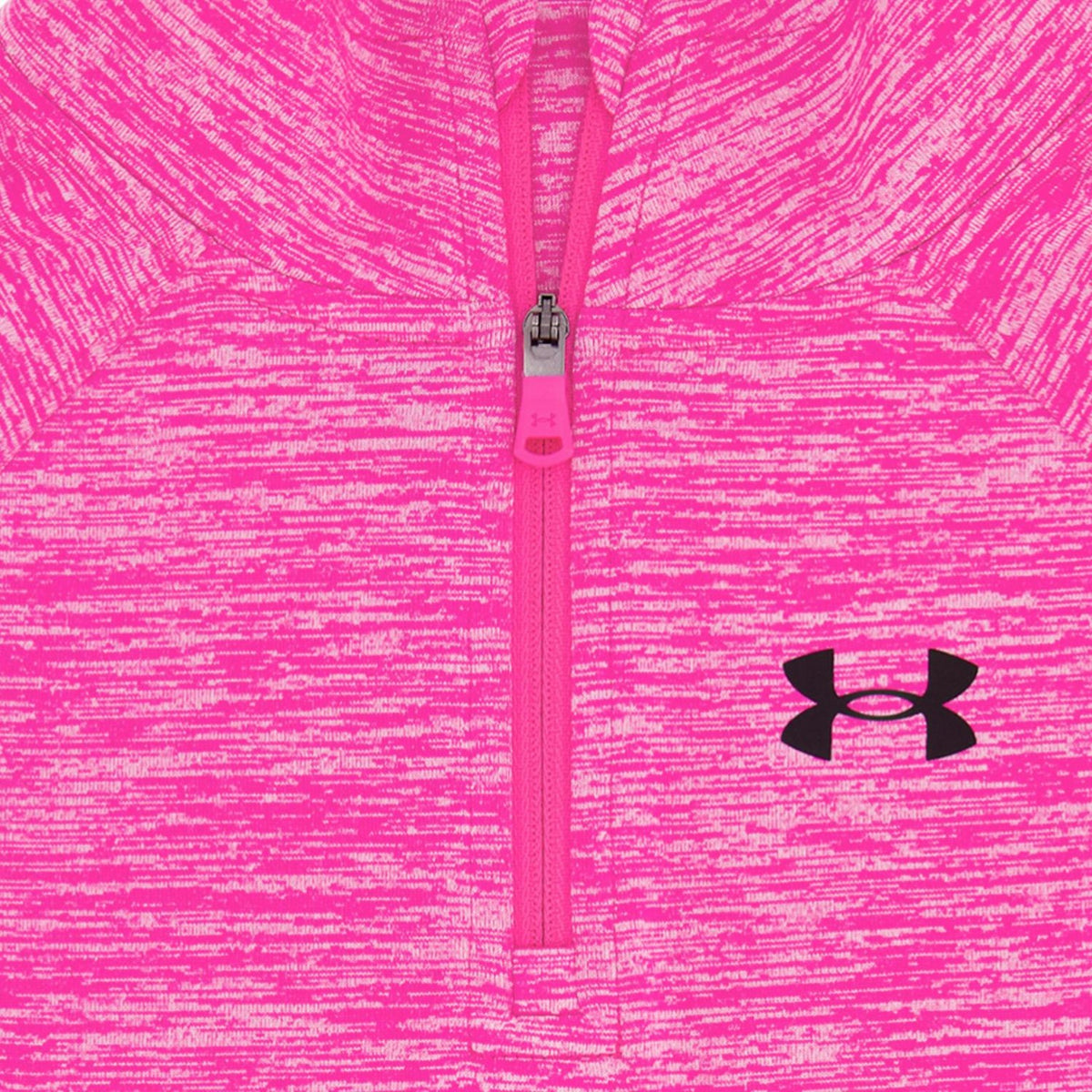 Black-Pink - Side - Under Armour Girls Tracksuit Set