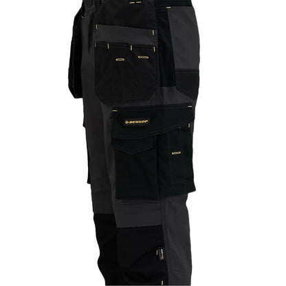 Black - Lifestyle - Dunlop Mens Endurance Regular Work Trousers