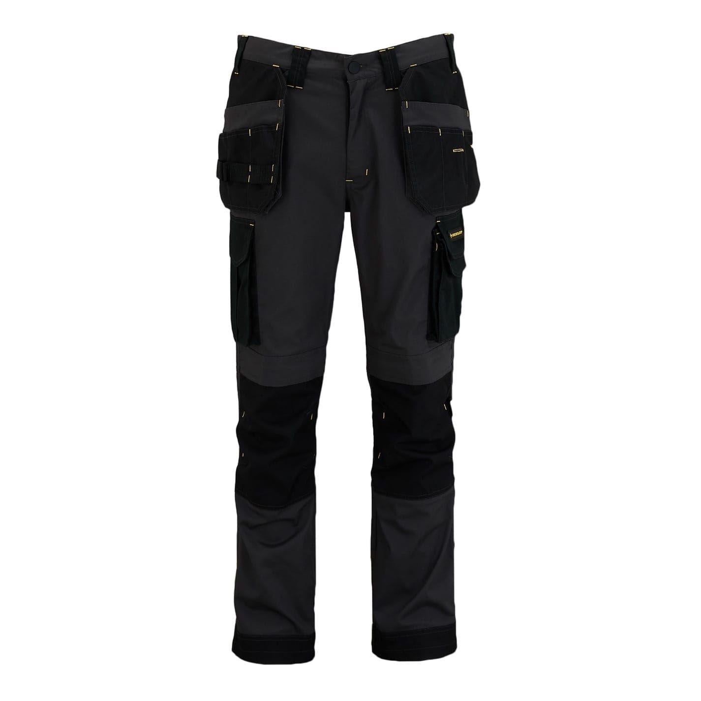 Black - Front - Dunlop Mens Endurance Regular Work Trousers