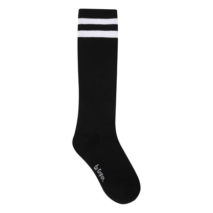 Black-White - Lifestyle - Lee Cooper Childrens-Kids Crew Socks (Pack of 6)