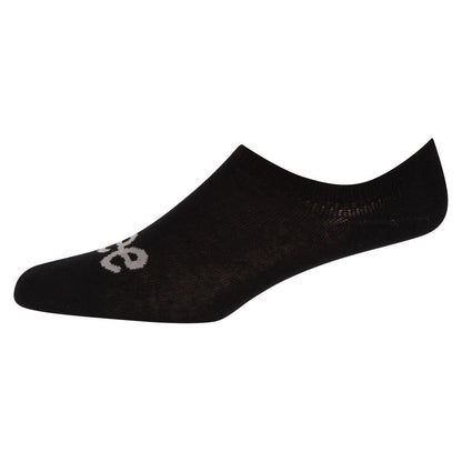 Black - Back - Lee Unisex Adult Chris No-Show Socks (Pack of 3)