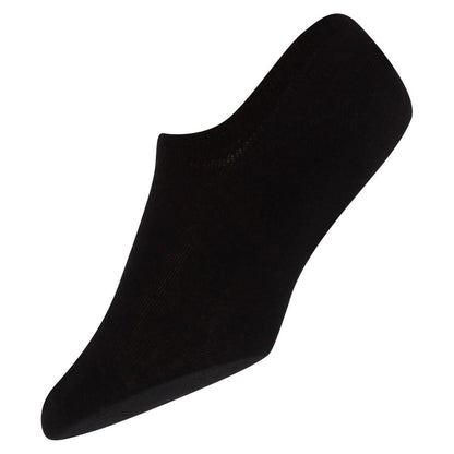 Black - Side - Lee Unisex Adult Chris No-Show Socks (Pack of 3)