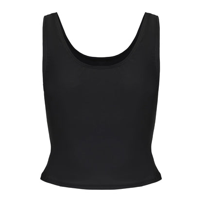 Black - Side - Slazenger Womens-Ladies Tankini Set