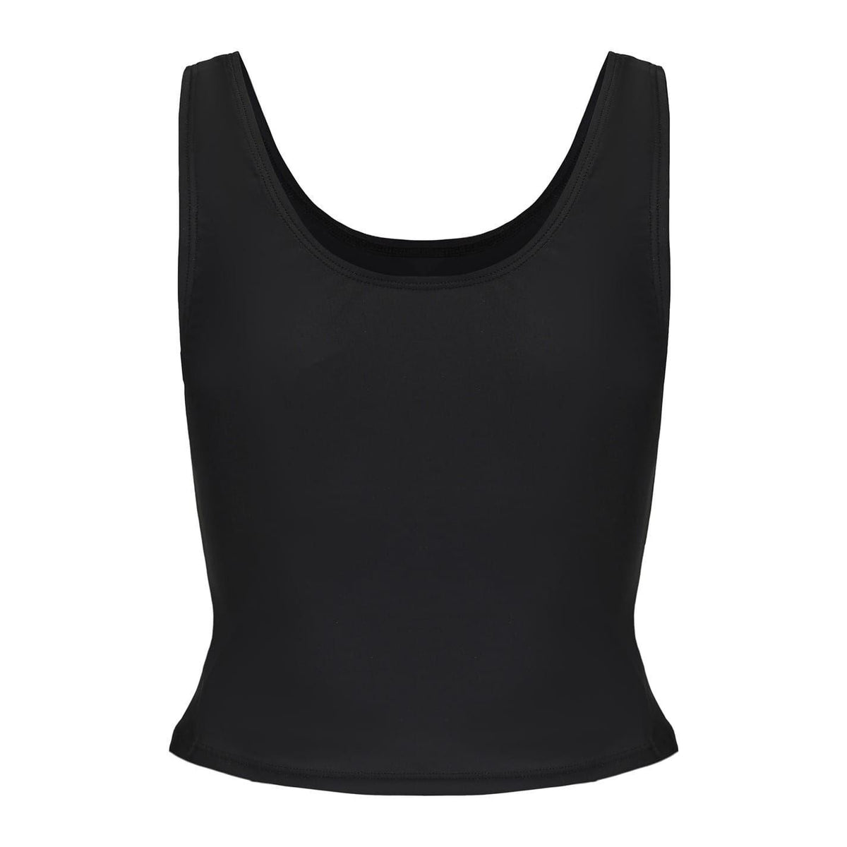 Black - Side - Slazenger Womens-Ladies Tankini Set
