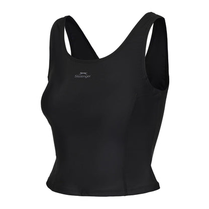 Black - Lifestyle - Slazenger Womens-Ladies Tankini Set