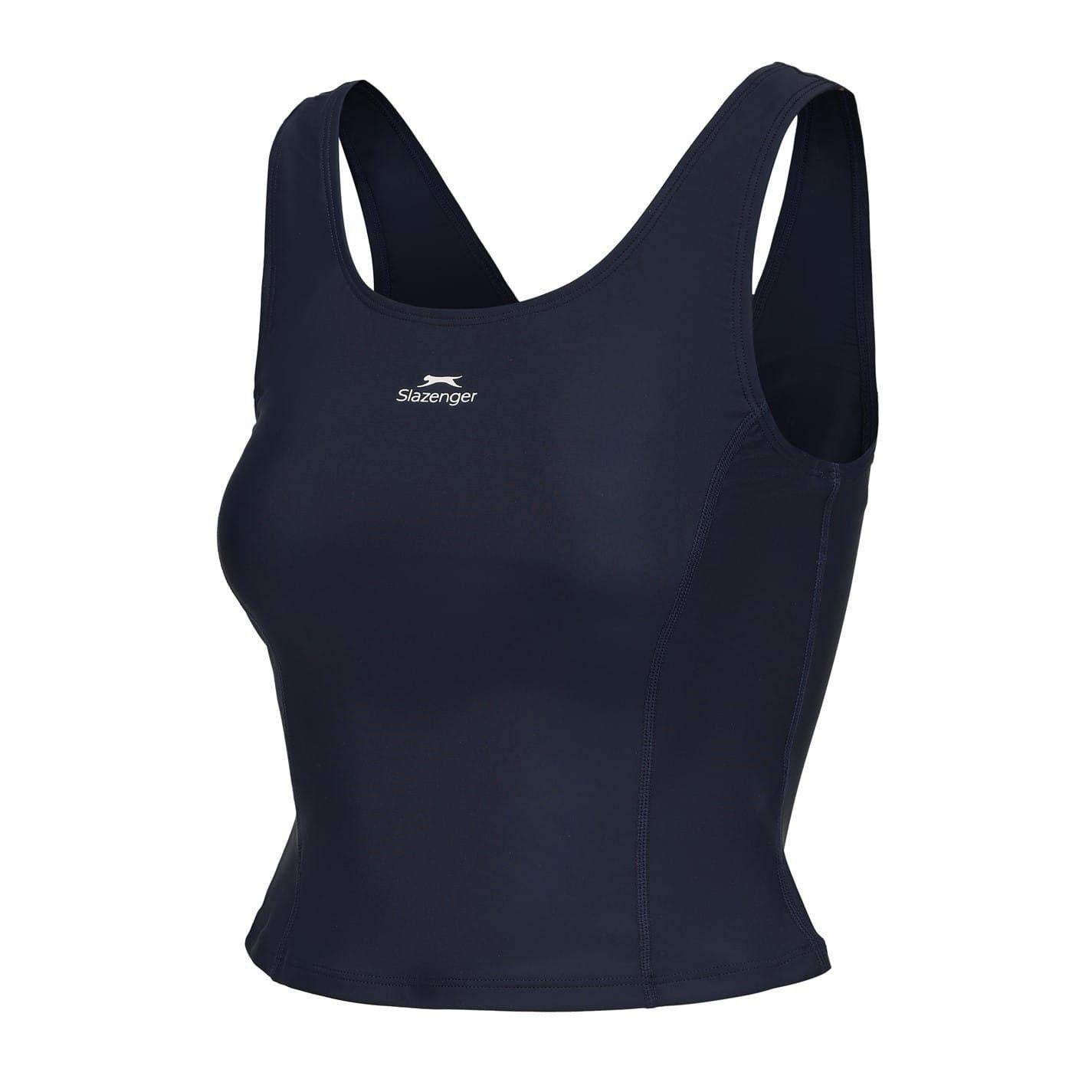 Navy - Lifestyle - Slazenger Womens-Ladies Tankini Set